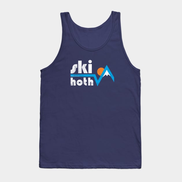 Ski Hoth Tank Top by FloresArts